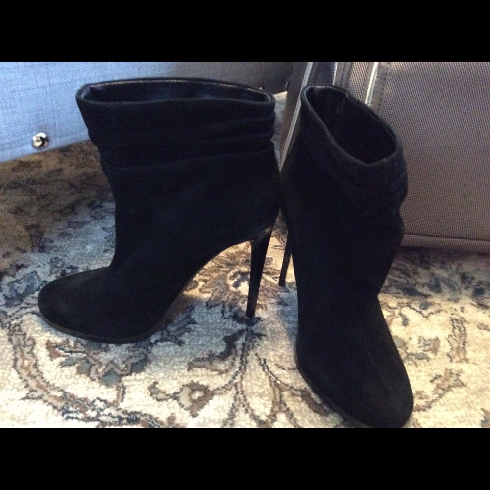 Aldo Black Suede Boot